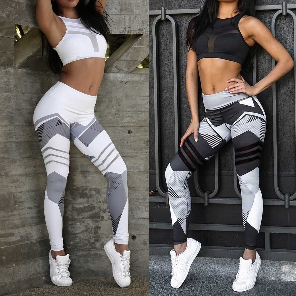 Breathable Lightweight Workout Leggings Yoga Pants in Sizes S-XXXL