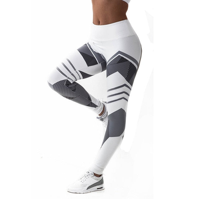 Plus Size Leggings Fits 1X-4X Nylon Spandex SWAK White or Gray Seamless NEW